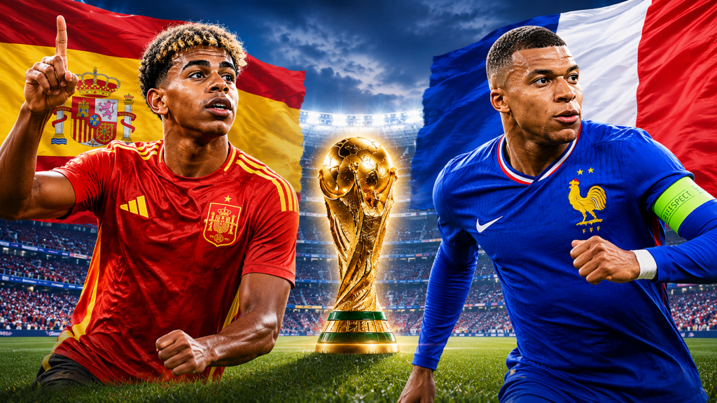 España vs. Francia: semifinal del Mundial enfrenta a dos favoritos por un cupo en la final