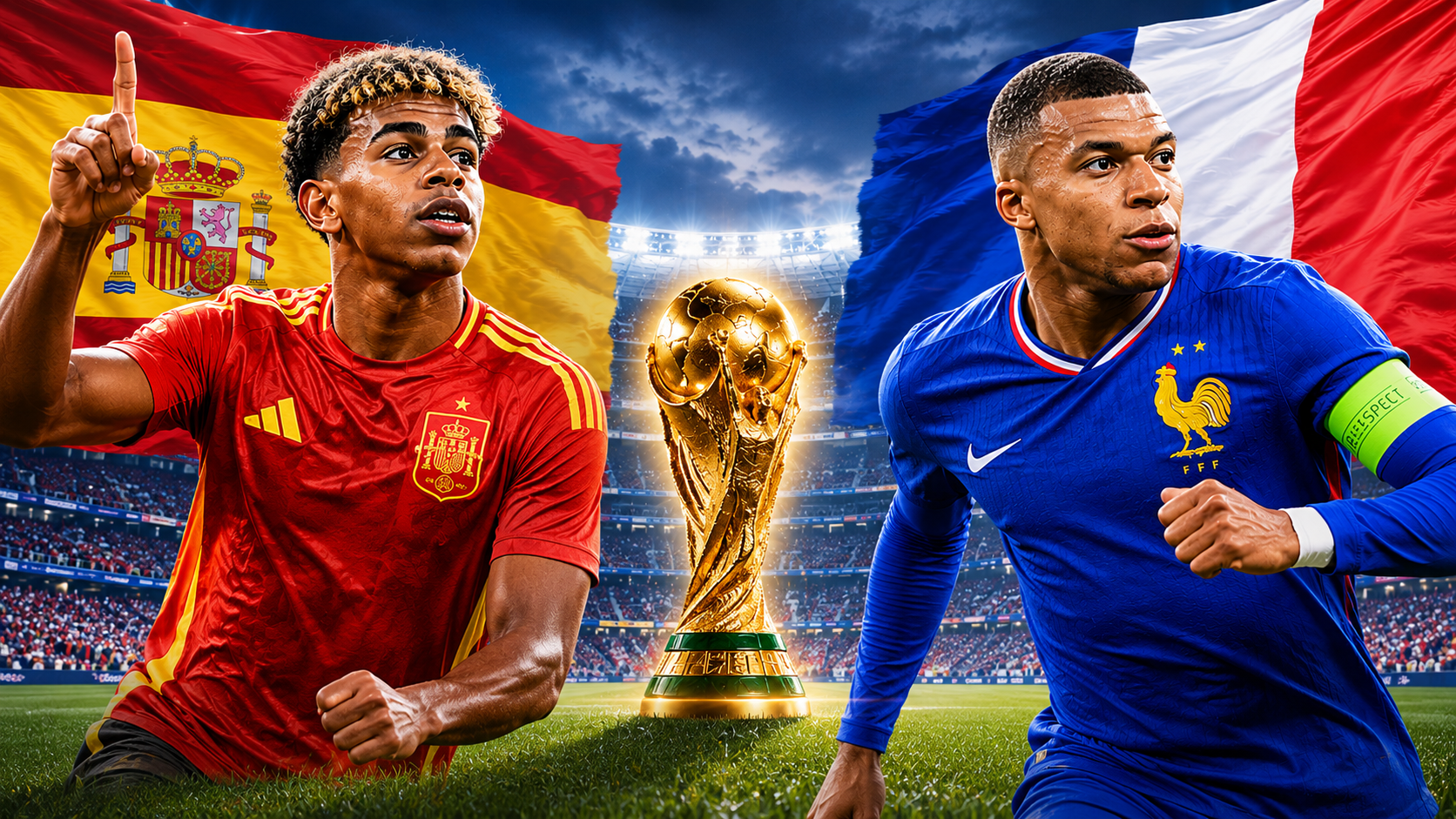 España vs. Francia: semifinal del Mundial enfrenta a dos favoritos por un cupo en la final