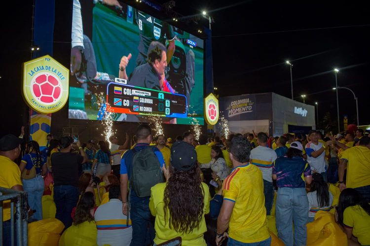 Barranquilla vivirá el Colombia vs. Ghana con fan zone en el Gran Malecón