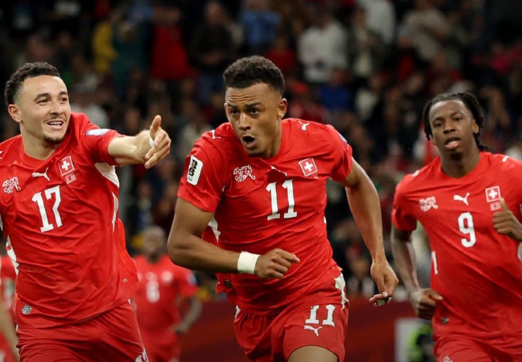 Suiza vence 2-0 a Argelia y será el posible rival de Colombia en los octavos del Mundial 2026