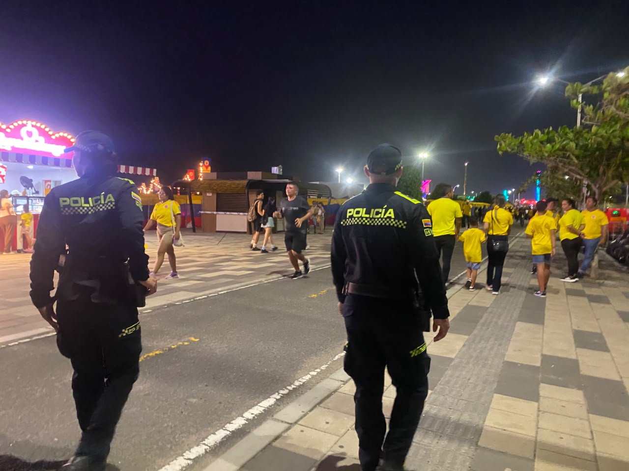 En marcha dispositivo de seguridad en Barranquilla para el partido Colombia vs. Ghana