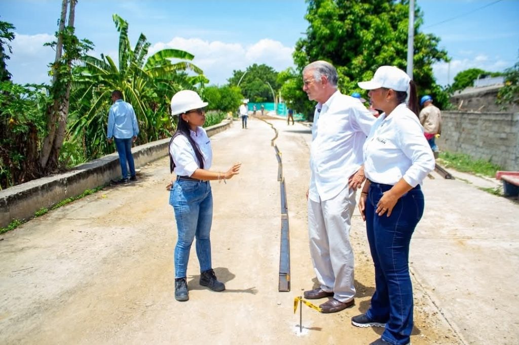 Alcaldesa de Suan destaca inversión de más de $30.000 millones en obras impulsadas por la Gobernación del Atlántico