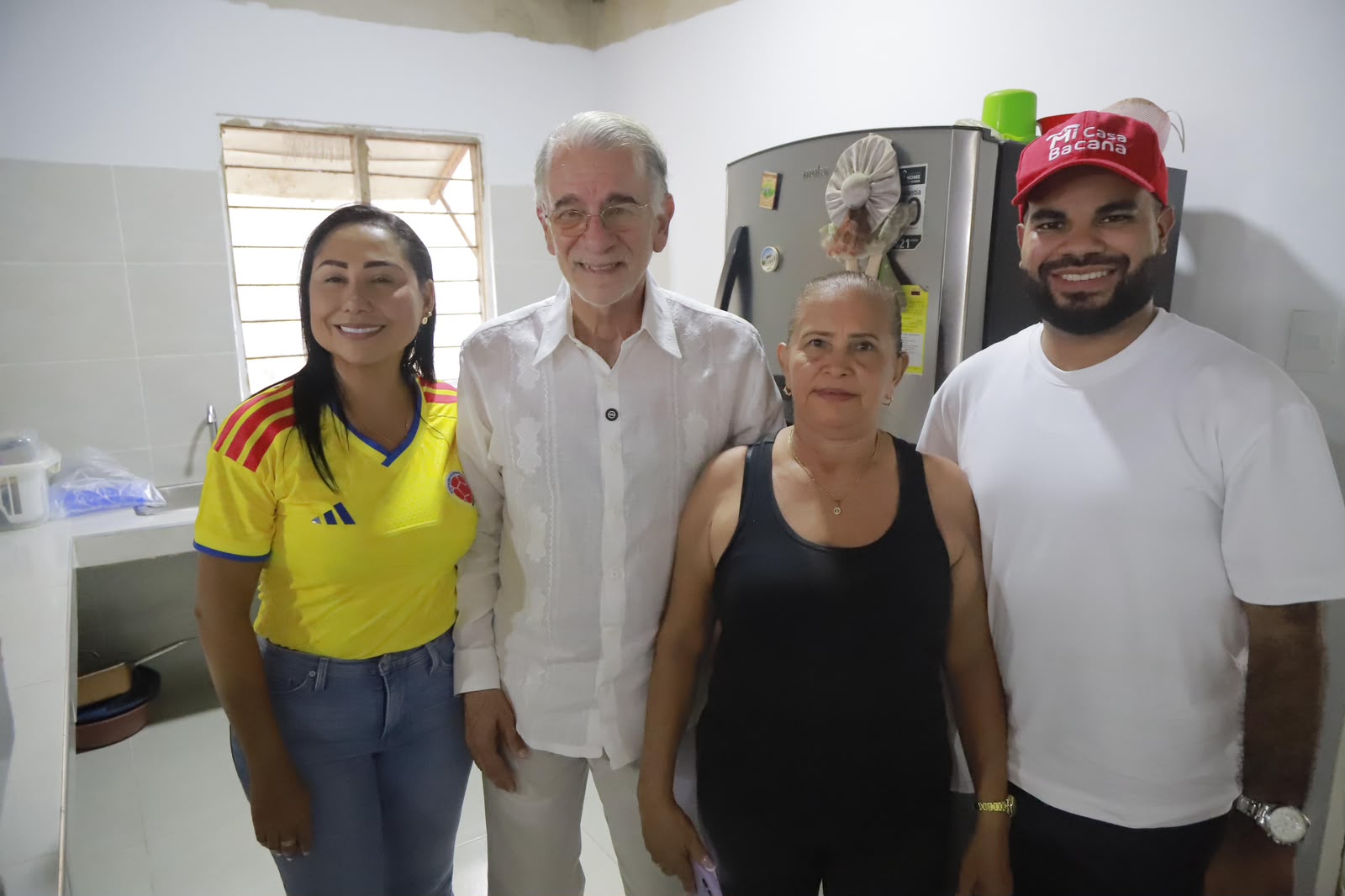 Gobernación del Atlántico entrega mejoramientos de vivienda rural a familias de los corregimientos de Baranoa
