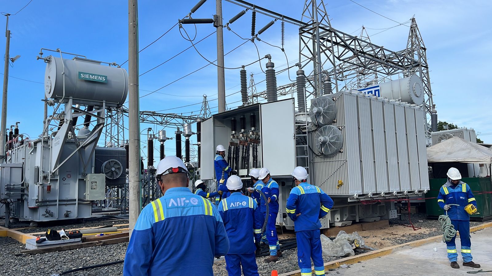 Air-e Intervenida ejecuta obras en Atlántico, Magdalena y La Guajira para fortalecer la confiabilidad del servicio eléctrico