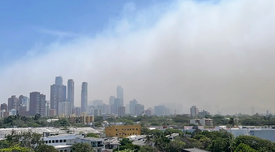 Alcaldía de Barranquilla emite recomendaciones por contaminación del aire causada por incendios en Isla Salamanca
