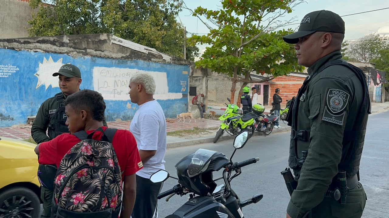 Policía capturó a 49 personas durante el puente festivo en Barranquilla