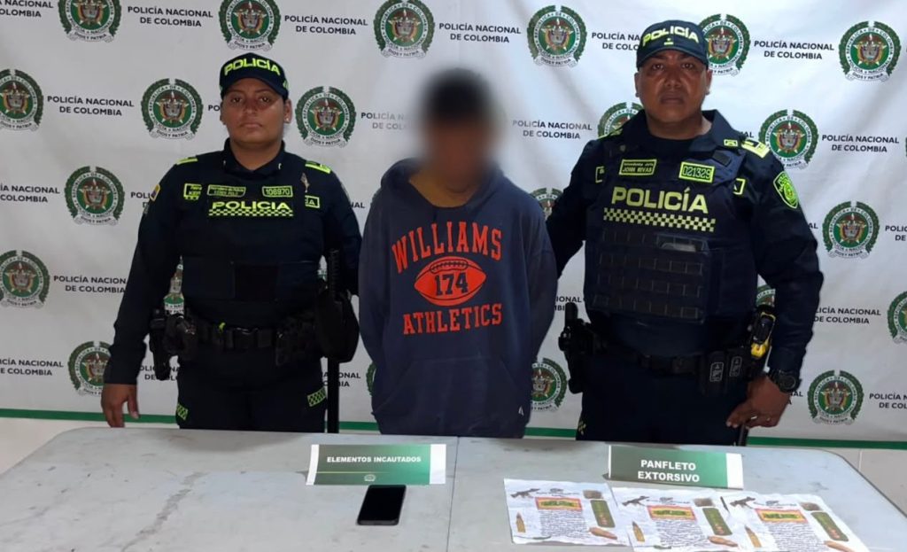 Capturan en Palmar de Varela a presunto extorsionista tras ataque a tiros contra una vivienda