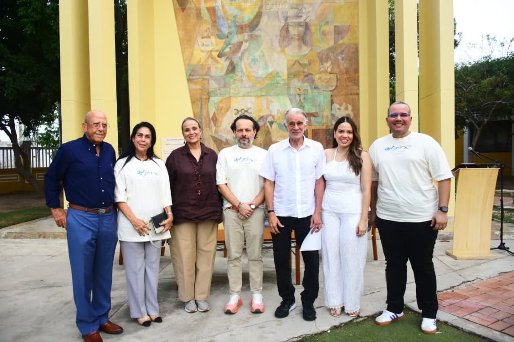Gobernación del Atlántico conmemora los 70 años del mural ‘Simbología de Barranquilla’, obra emblemática de Alejandro Obregón