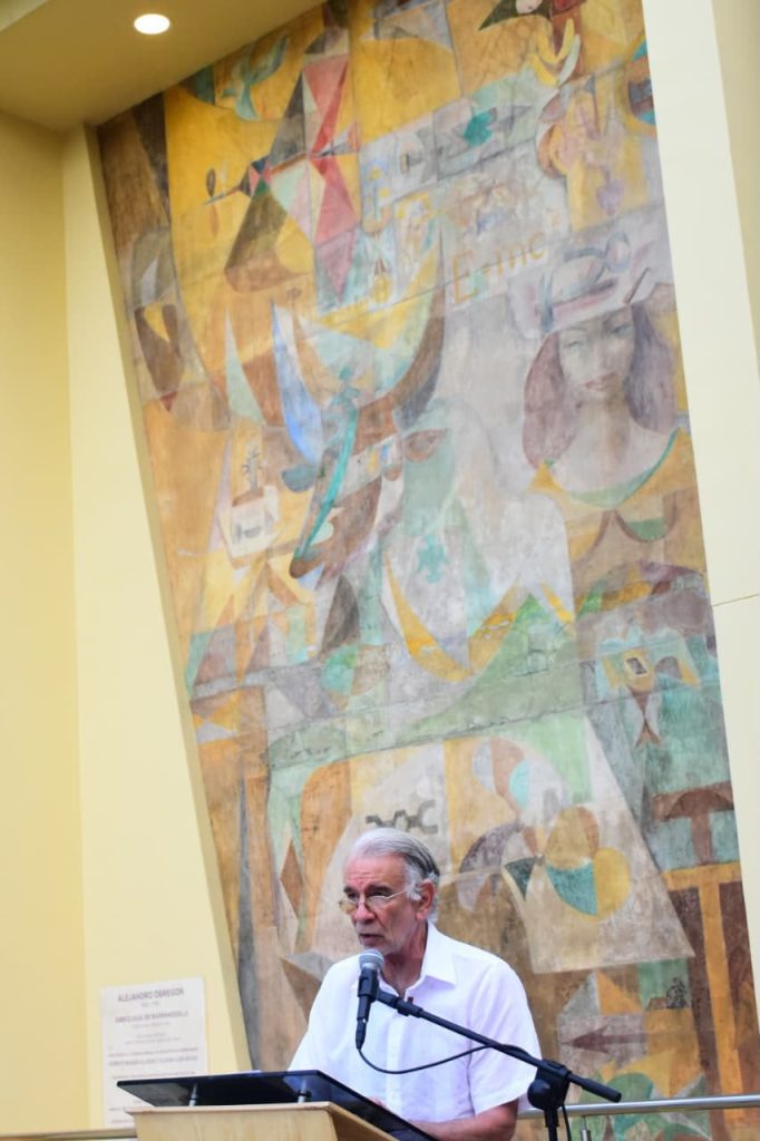 PGobernación del Atlántico conmemora los 70 años del mural ‘Simbología de Barranquilla’, obra emblemática de Alejandro Obregón