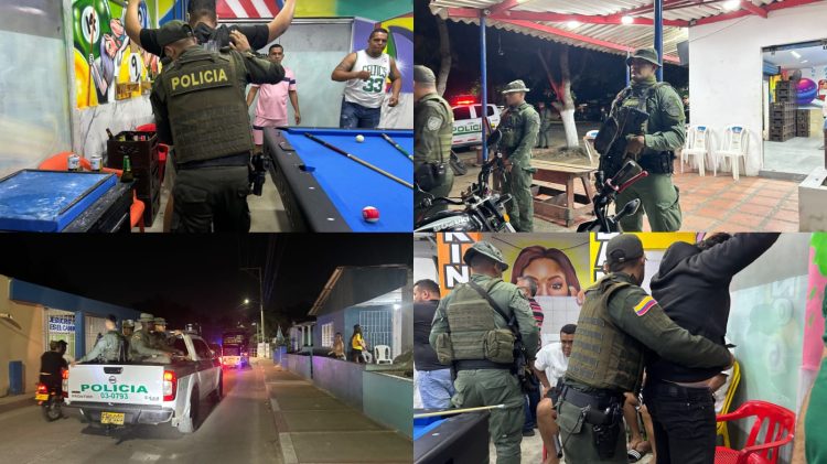 Policía de Barranquilla capturó a 44 personas durante el fin de semana e incautó siete armas de fuego