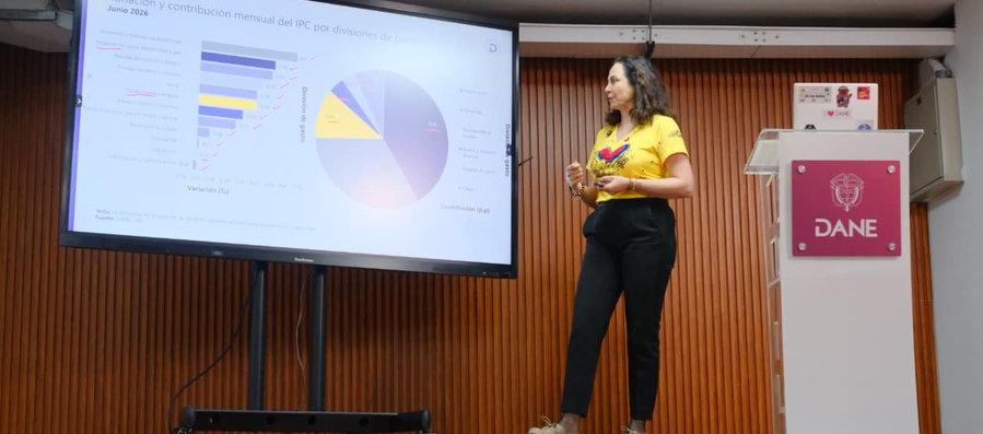 Inflación en Colombia subió a 6,14 % anual en junio, según el Dane
