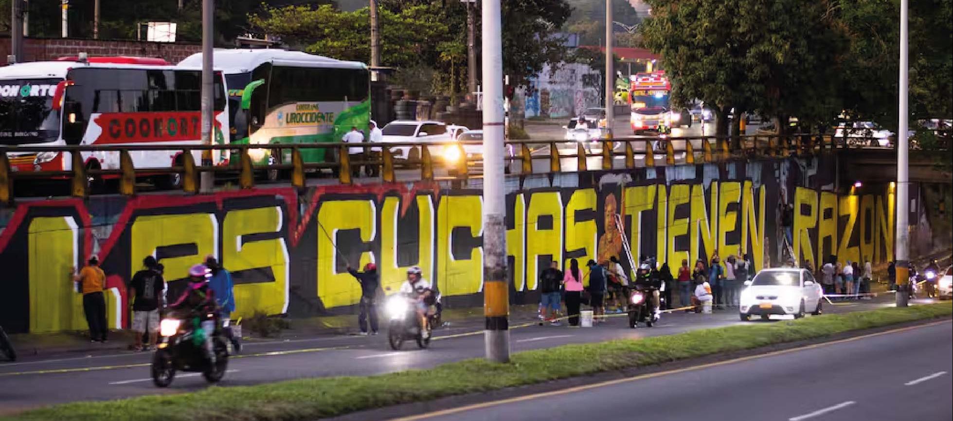 Corte Constitucional protege el mural ‘Las cuchas tienen razón’ y ordena medidas para preservar la memoria histórica