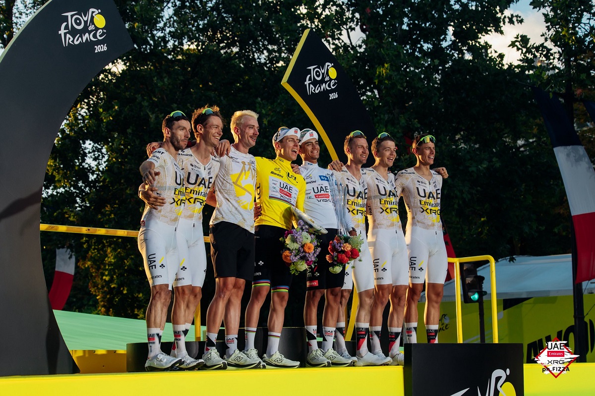 Quinto título para Tadej Pogacar en el Tour de Francia