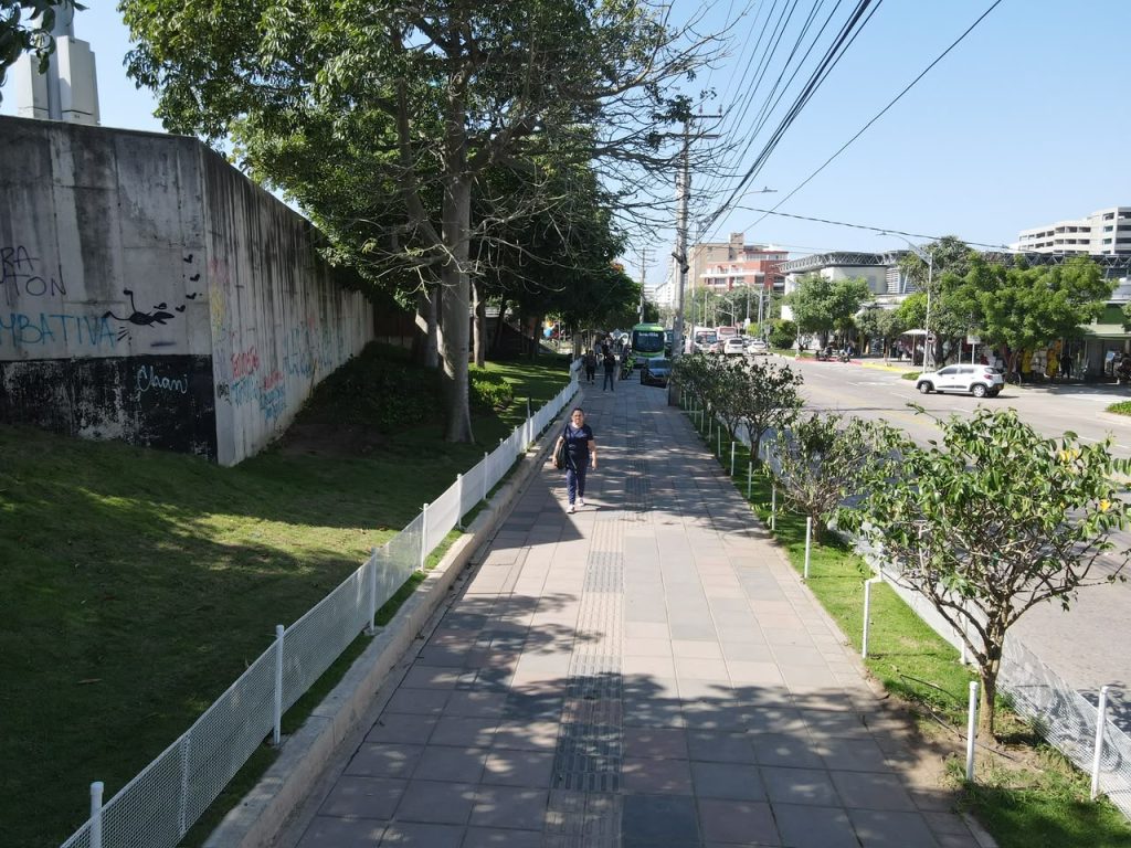 La calle 72 suma más de 2.500 metros cuadrados de paisajismo en su proceso de transformación