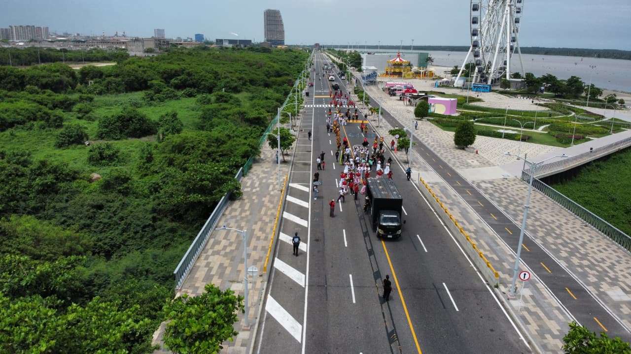 Carnaval de Barranquilla S.A.S. trials Gran Malecón for 2027 parade routes